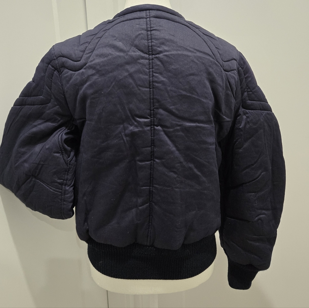 Isabel Marant Étoile Navy Blue Bomber Jacket EUC - Picture 4 of 17